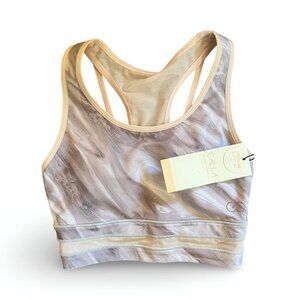 Calia Sports‎ Bra Womens Purple Marble Racerback High Neck Size XS NWT